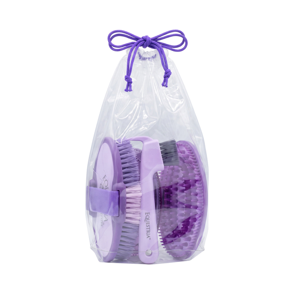 EQUESTRIA SPORT GROOMING ESSENTIALS JUEGO DE ASEO DE 4 PIEZAS