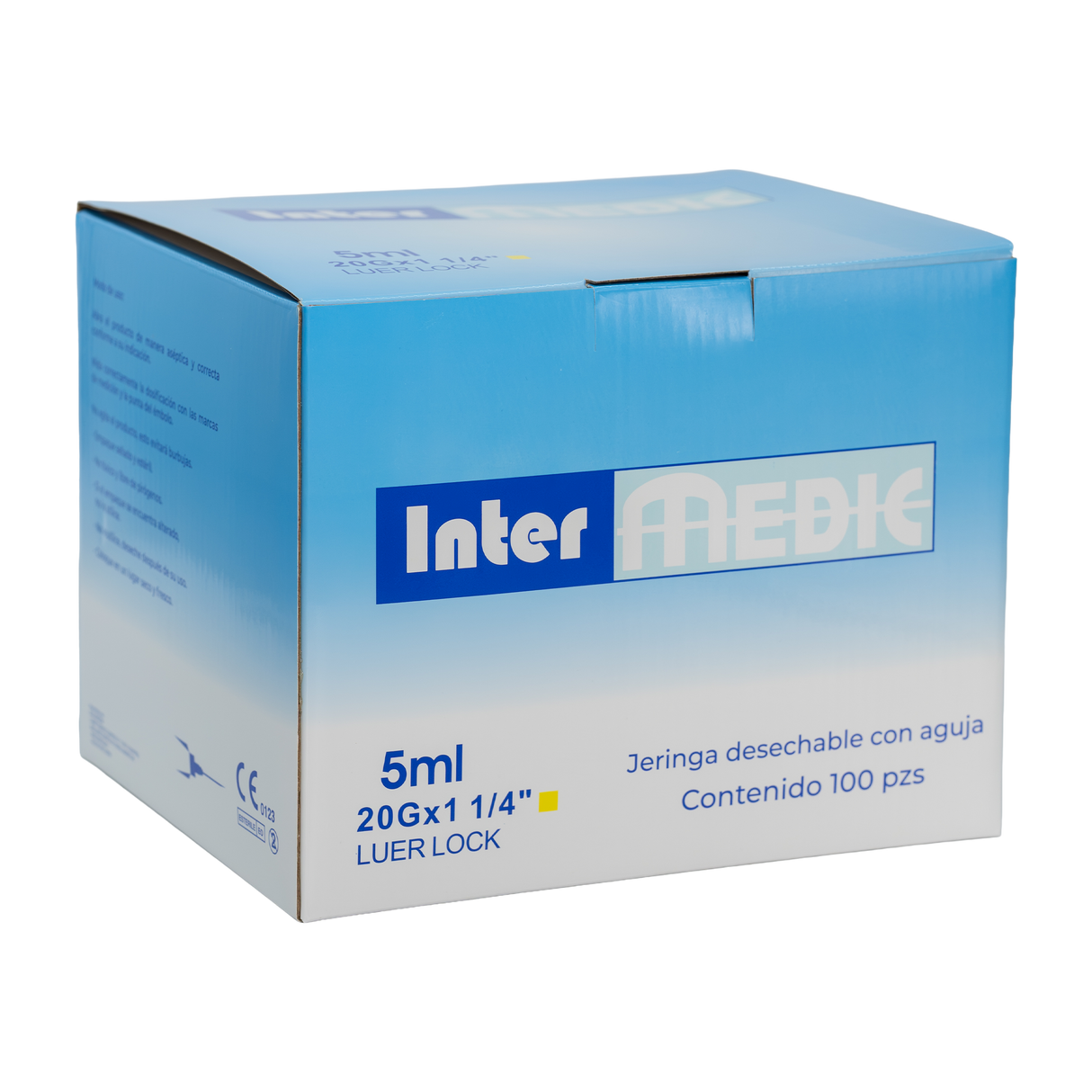 JERINGA ESTERIL VETERINARIO CON AGUJA (INTERZENDA) POR CAJAS