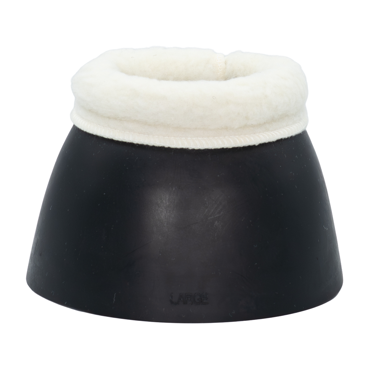 JACKS BOTAS DE CAMPANA DE PLASTICO CON BORREGA Y VELCRO TALLA MEDIANA (NEGRO)