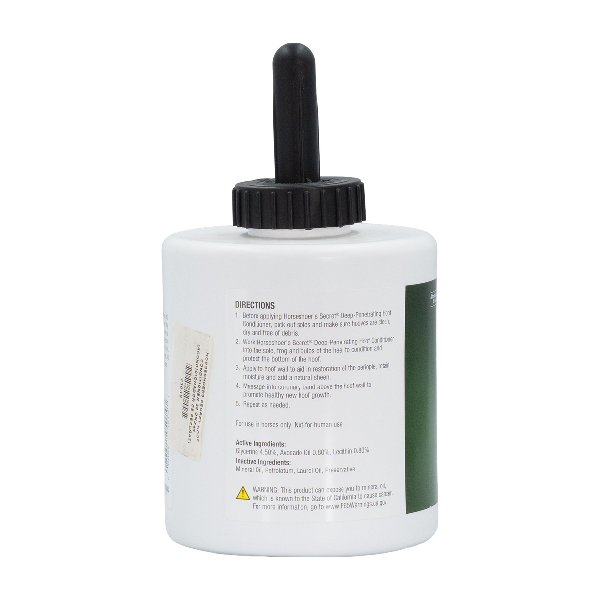HORSESHOERS SECRET HOOF CONDITIONER 32 ONZAS (ACONDICIONADOR DE PEZUÑAS)