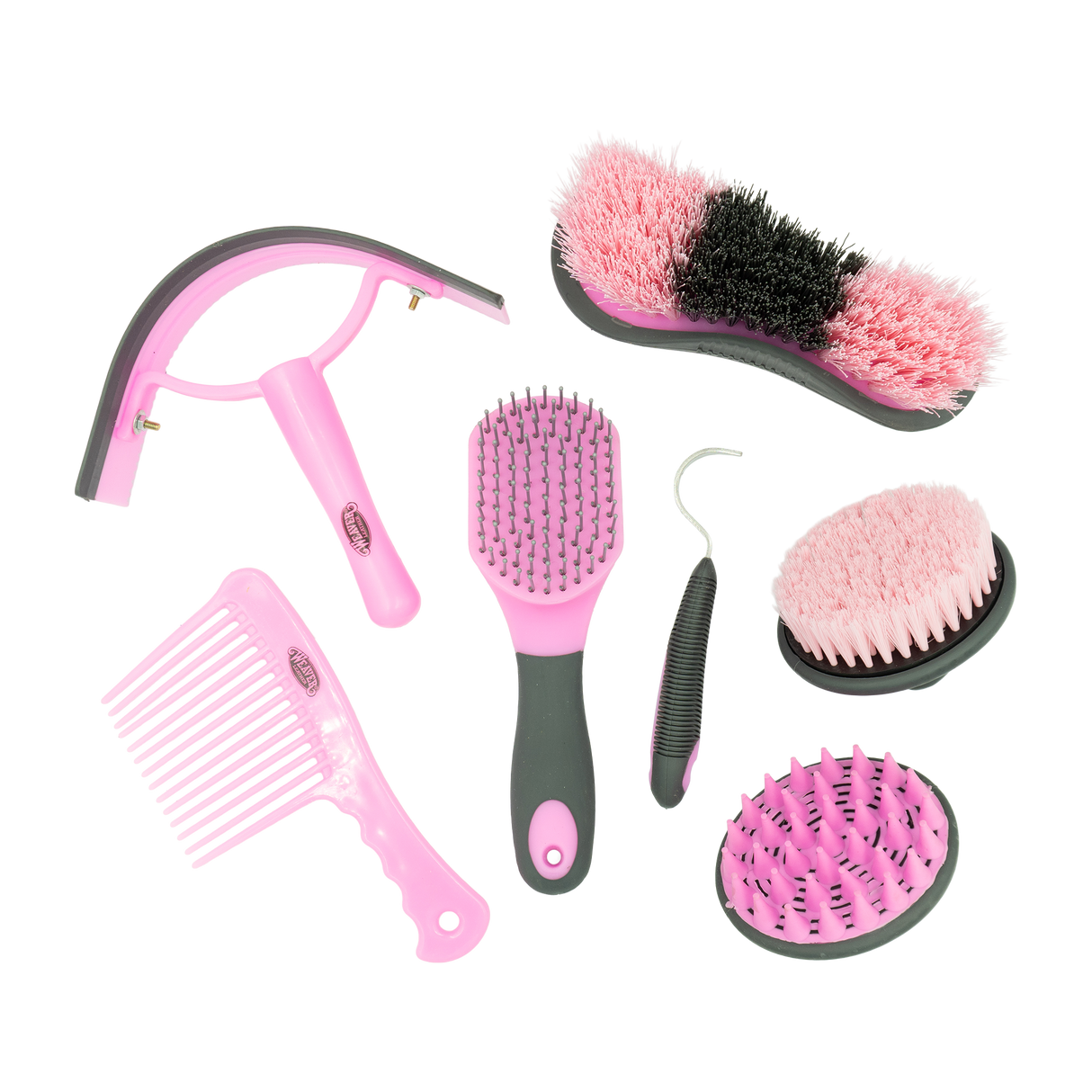 WEAVER KIT DE GROOMING CON 7 CEPILLOS VARIADOS