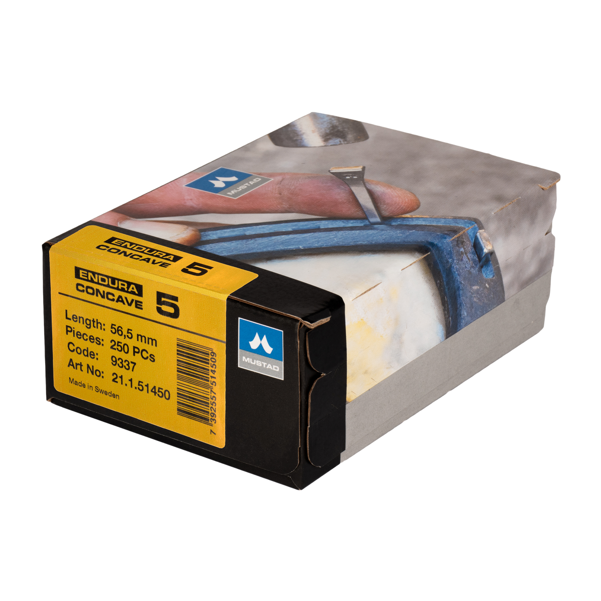 CLAVO PARA HERRAR MUSTAD ENDURA CONCAVE (250 CLAVOS)