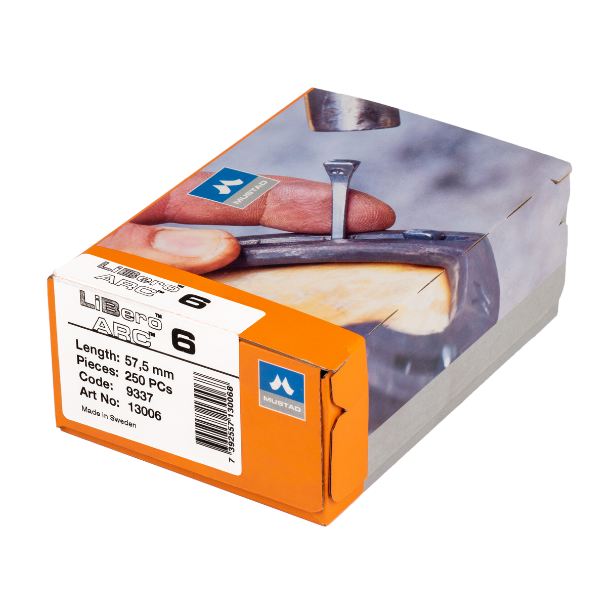 CLAVO PARA HERRAR MUSTAD LIBERO ARC (250 CLAVOS)