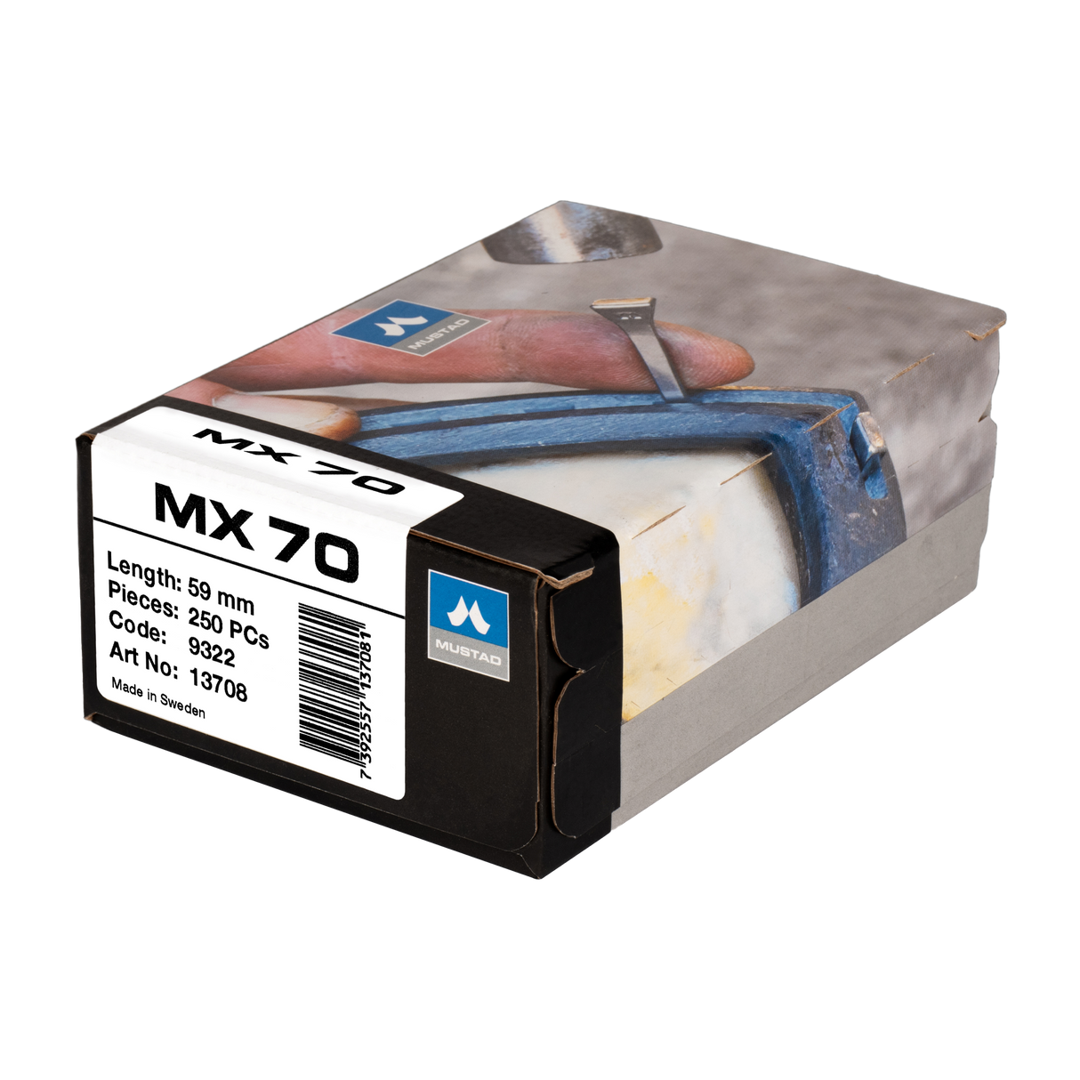 CLAVO PARA HERRAR MUSTAD MX (250 CLAVOS)