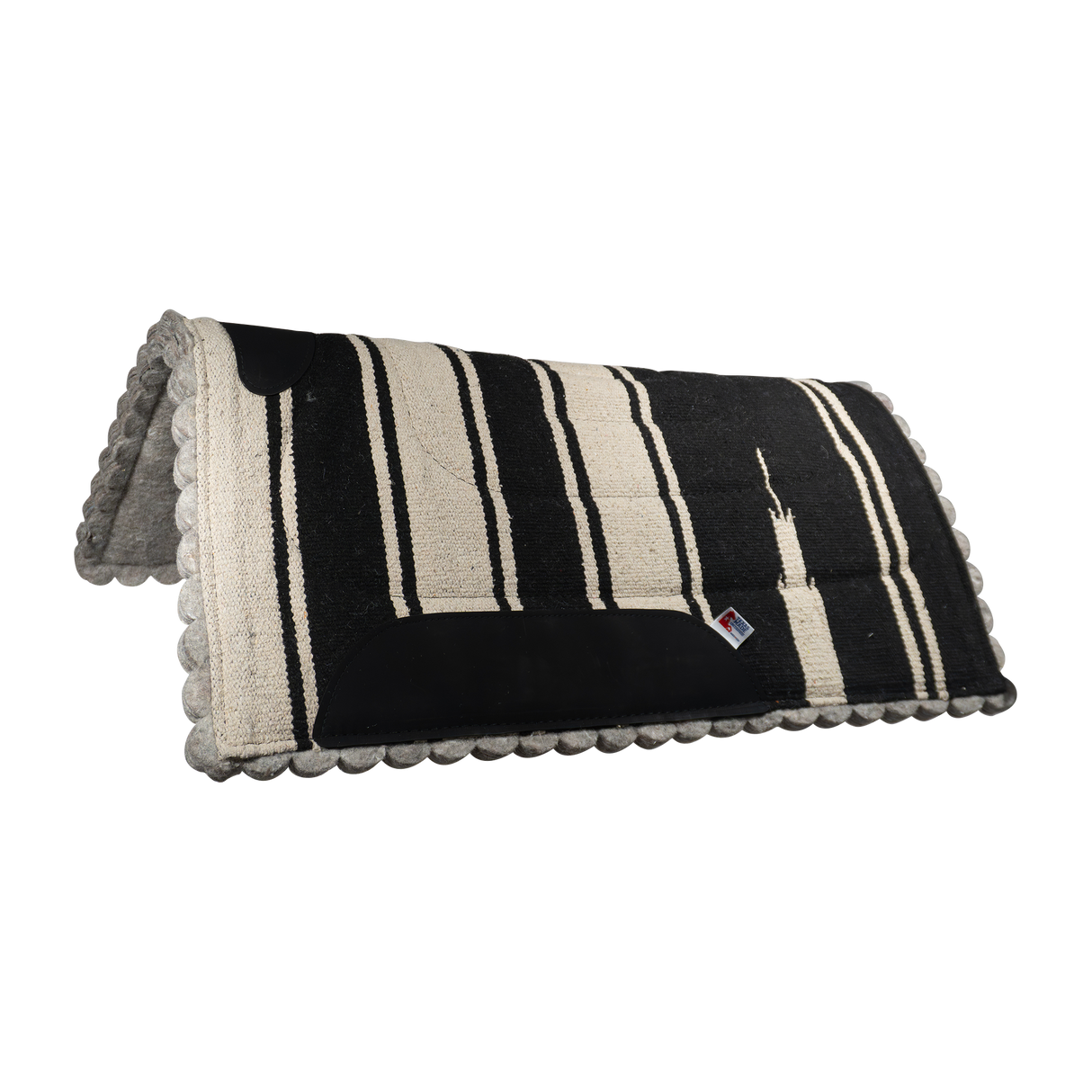 MUSTANG SUADERO FESTONADO NAVAJO 32"X32"