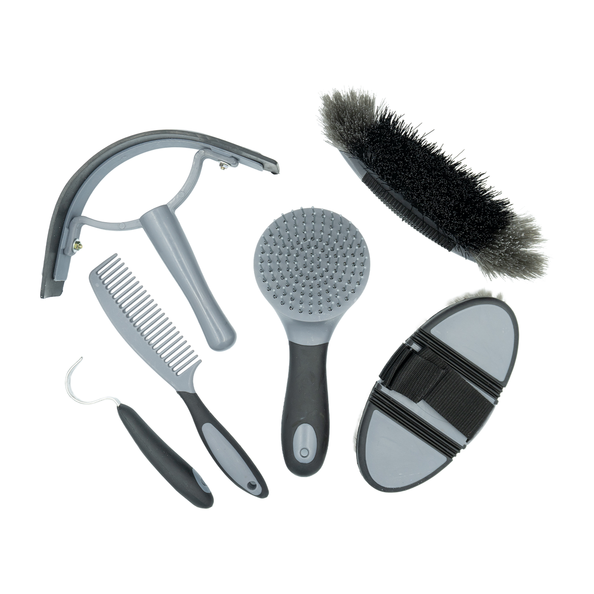 TOUGH 1 SET DE CEPILLOS GREAT GRIPS DE 6 PIEZAS CON BOLSA