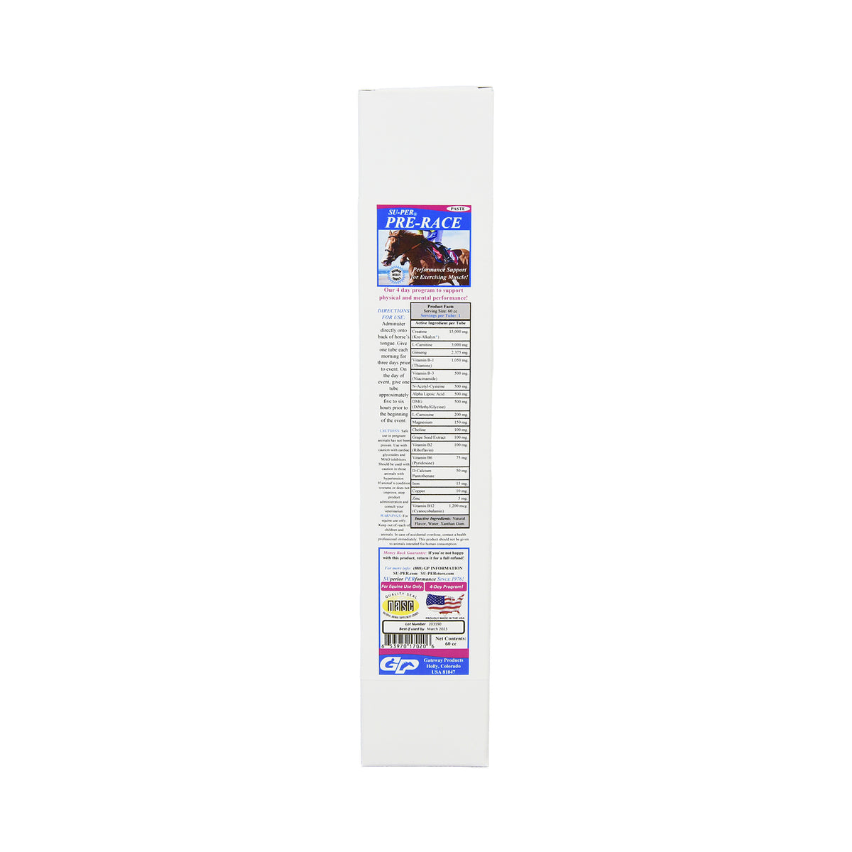 SUPER PRERACE 60 ML CAJA CON 4