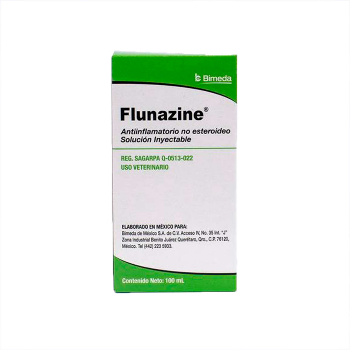 FLUNAZINE (MEGLUMINA DE FLUNIXIN 50 mg/ml)