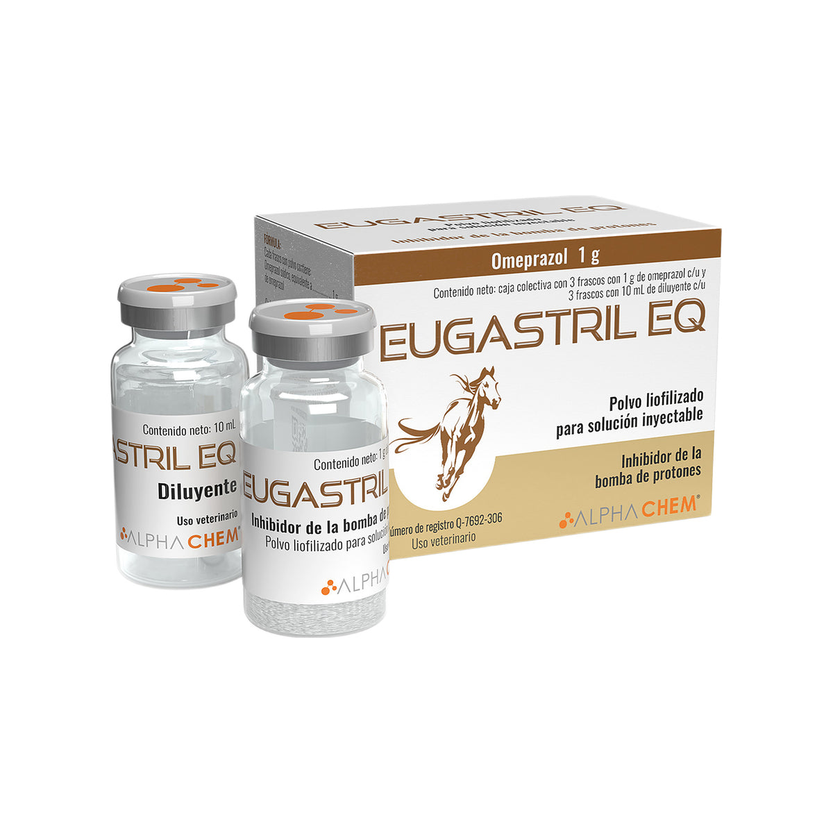 EUGASTRIL EQ 1 gr/10 ml (OMEPRAZOL SODICO) CAJA/3