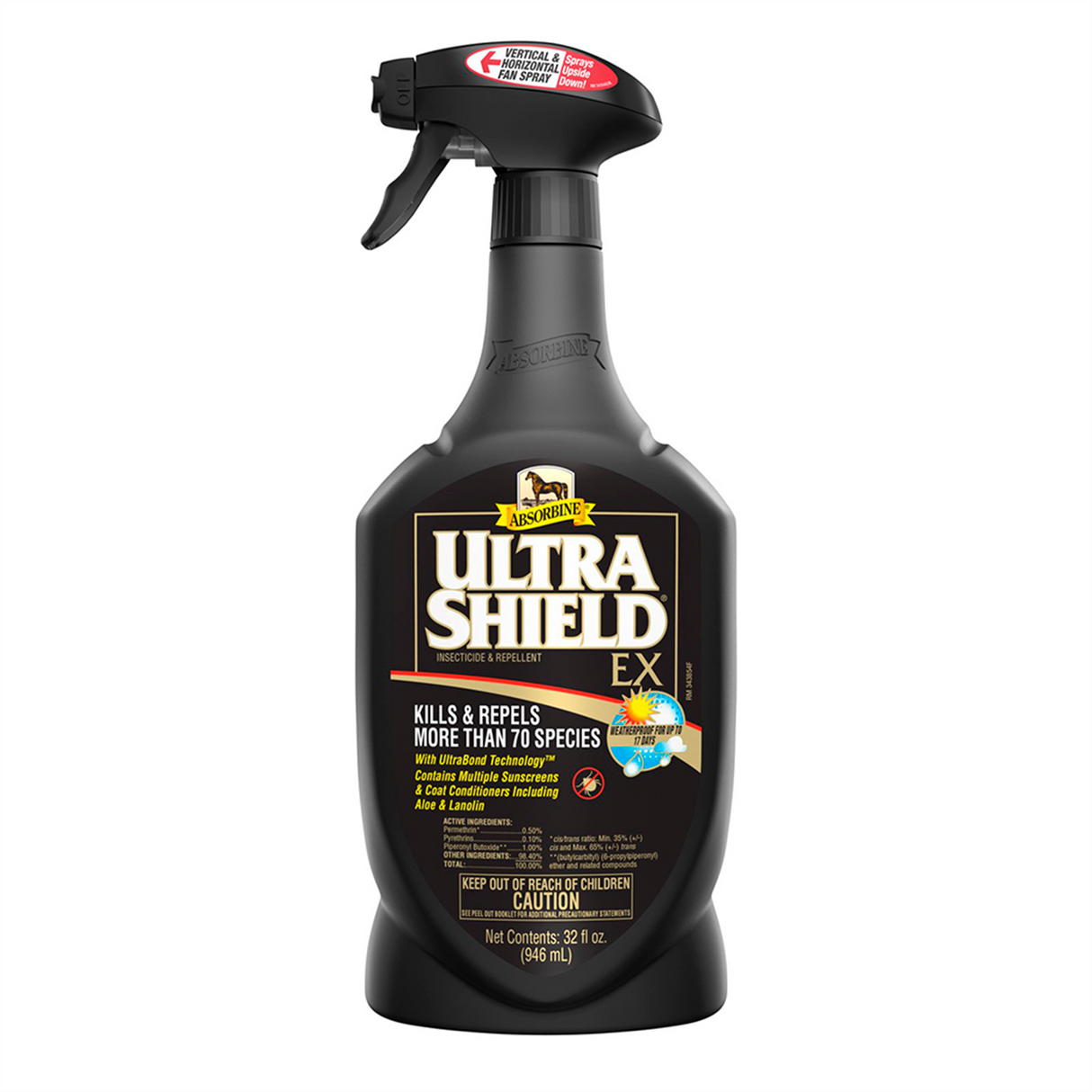 ULTRASHIELD EX NEGRO INSECTICIDA Y REPELENTE ABSORBINE