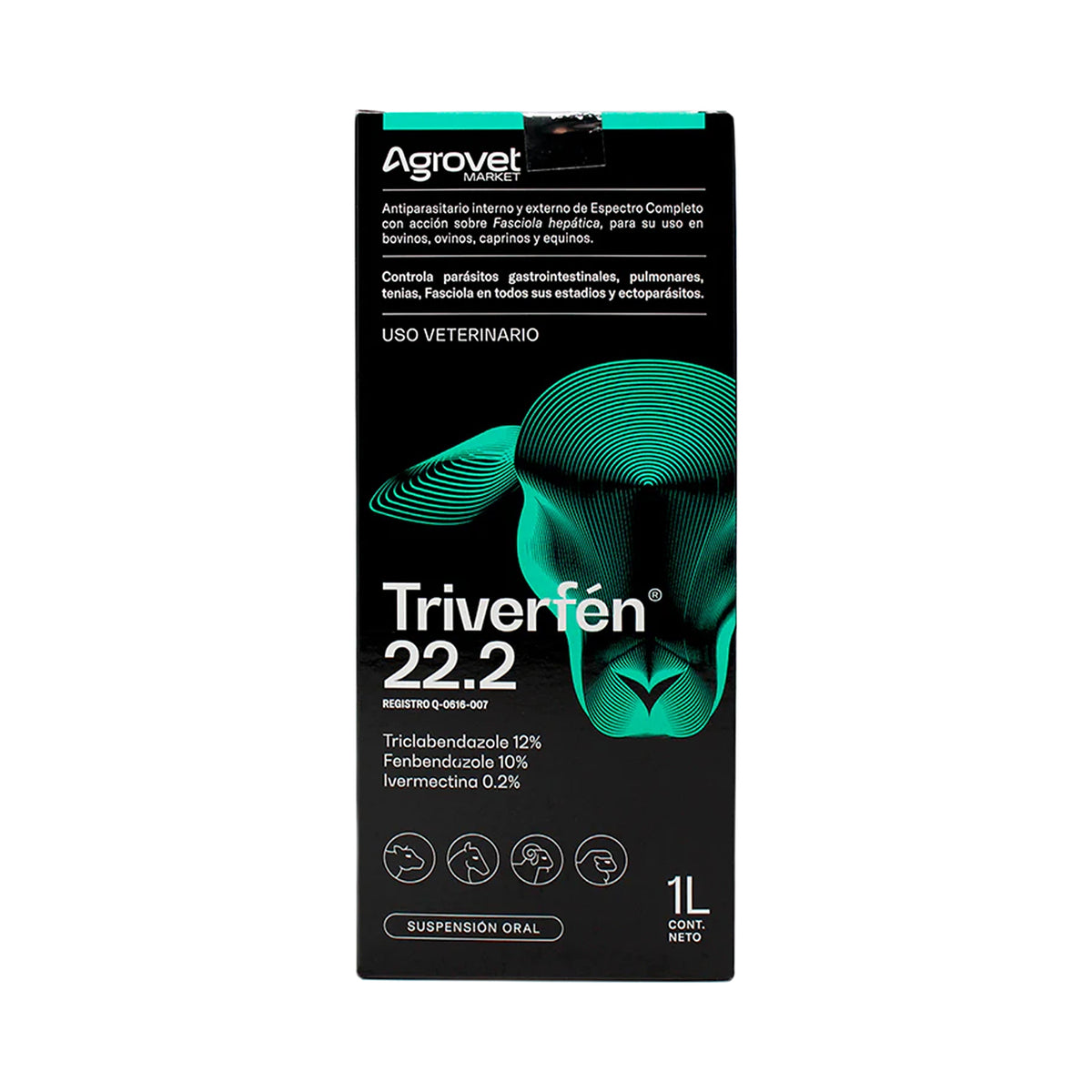 TRIVERFEN 22.2 ML SUSPENSION ORAL