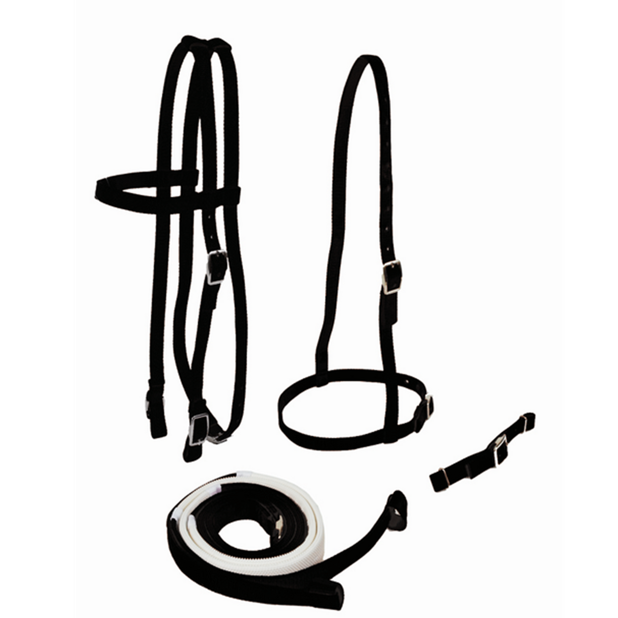 JACKS RIENDAS BRIDA Y CABEZADA DE CARRERA ( RACE BRIDLE SET)