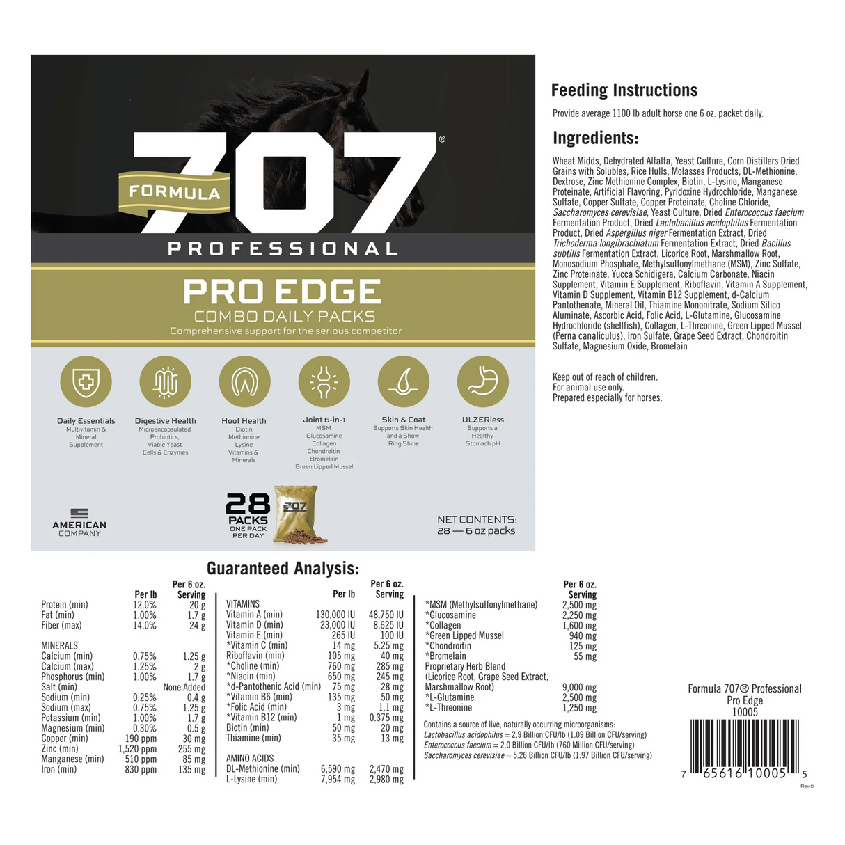 FORMULA 707 PROFESSIONALS EDGE