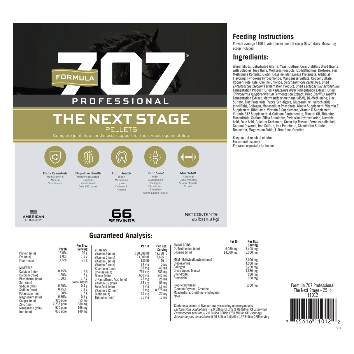 FORMULA 707 PROFESSIONALS THE NEXT STAGE