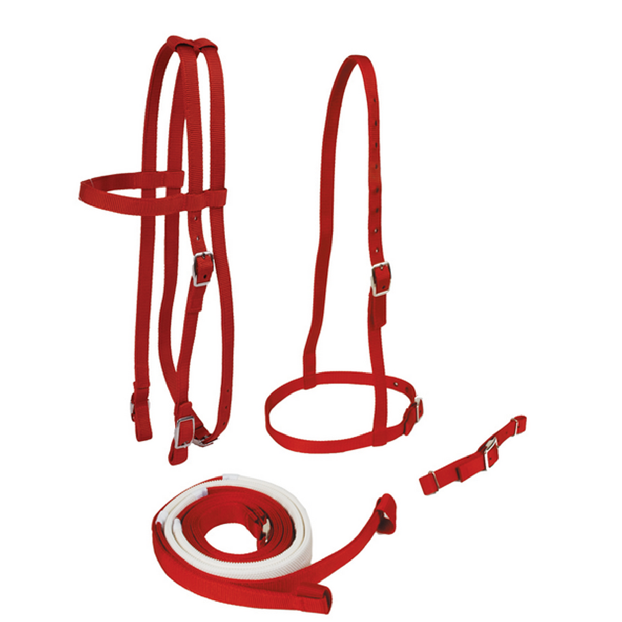 JACKS RIENDAS BRIDA Y CABEZADA DE CARRERA ( RACE BRIDLE SET)