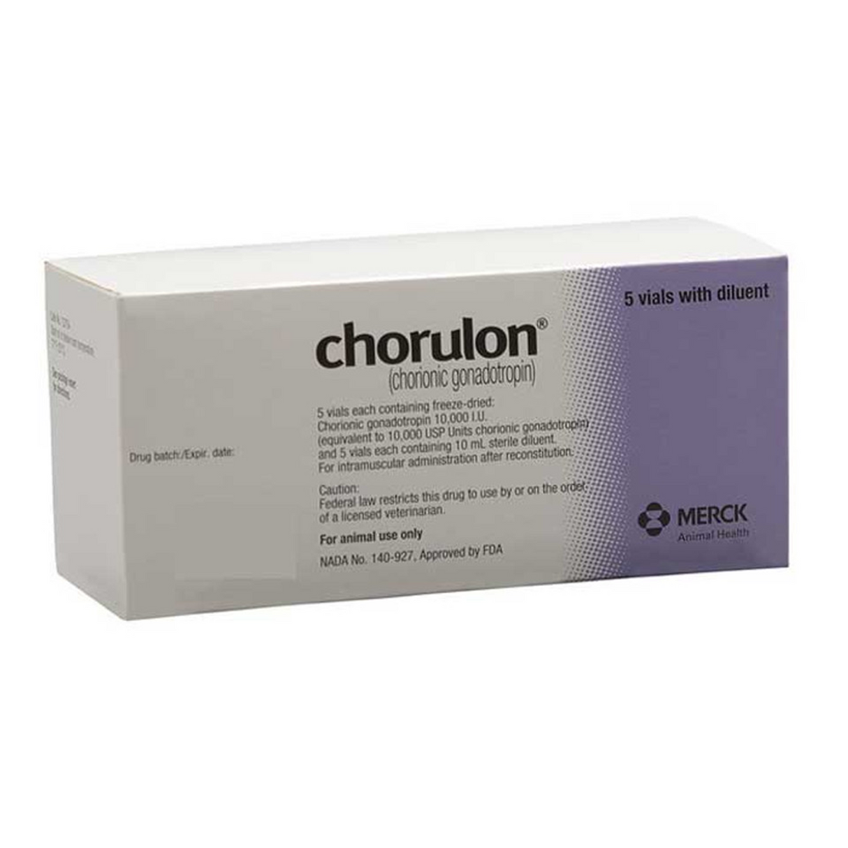 CHORULON (GONADOTROPINA CORIONICA HUMANA) 10000 UI 10 ML