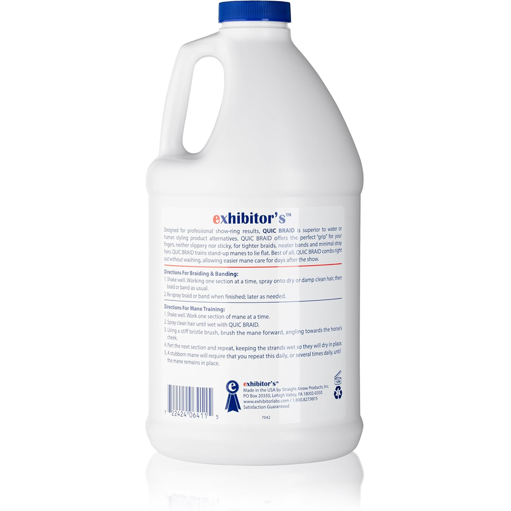 EXHIBITORS QUIC BRAID TOTAL MANE & TAIL CONTROL