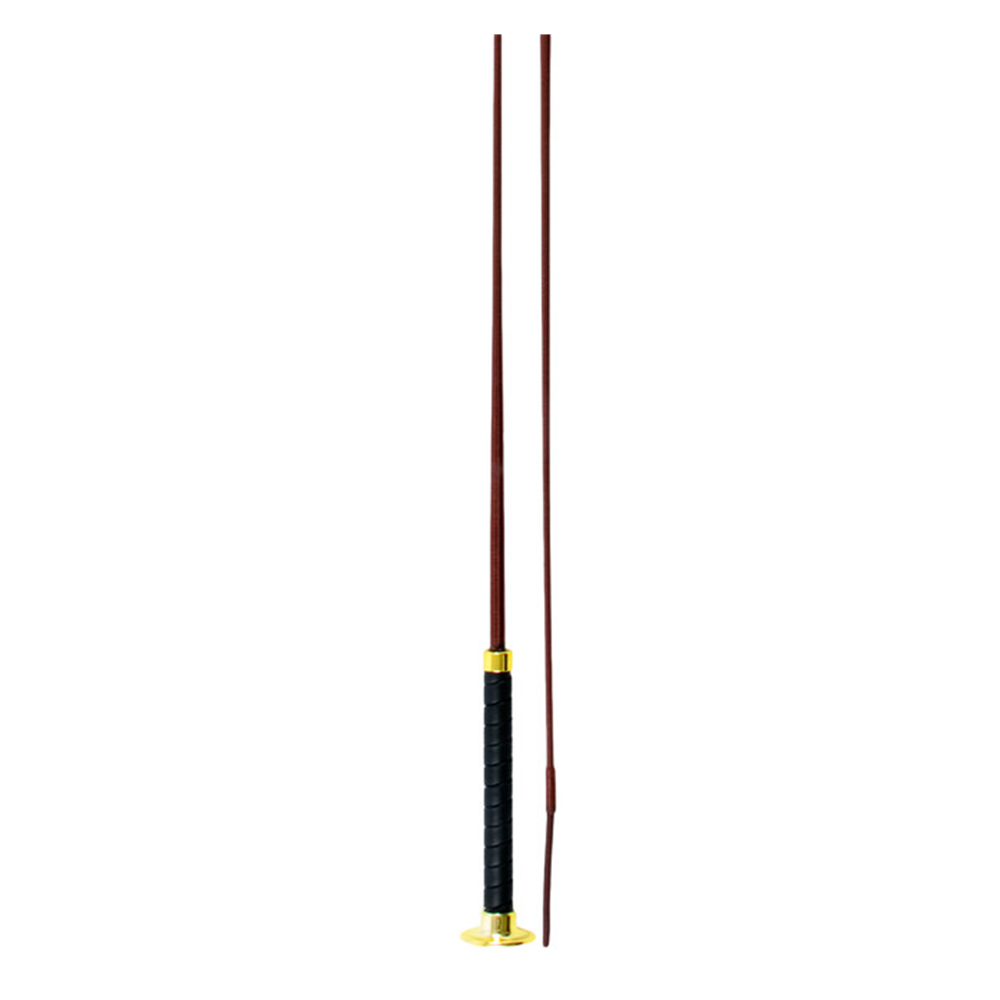 FUSTA DE DRESSAGE CON MANGO DE LATÓN DE 39''