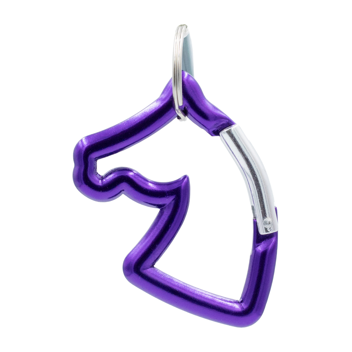 LLAVERO MOSQUETÓN FORMA CABEZA CABALLO