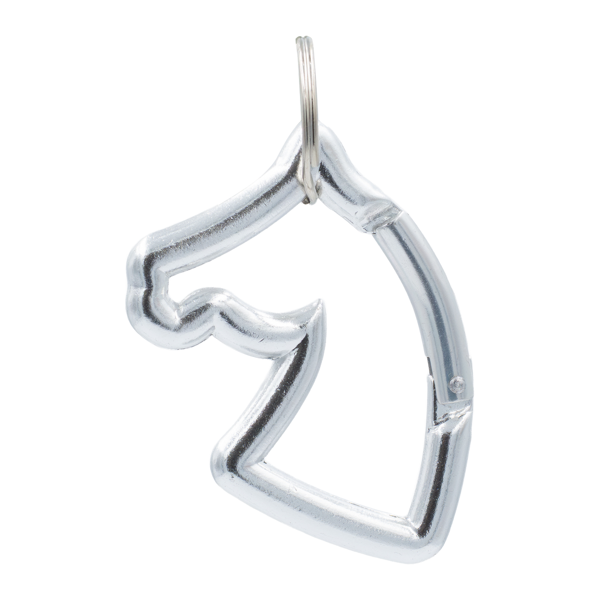 LLAVERO MOSQUETÓN FORMA CABEZA CABALLO