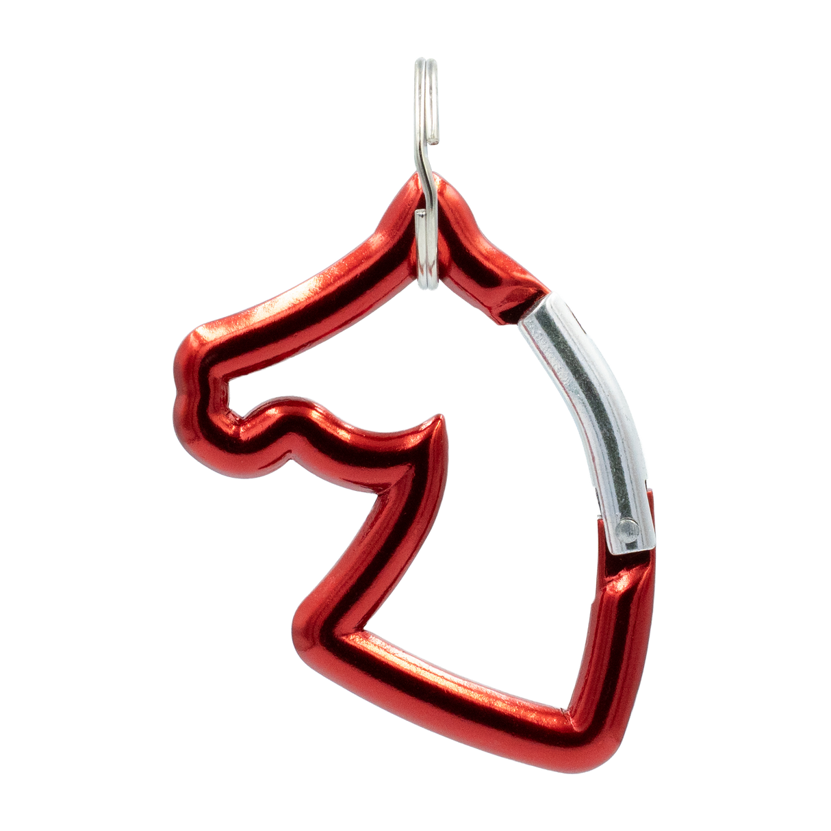 LLAVERO MOSQUETÓN FORMA CABEZA CABALLO