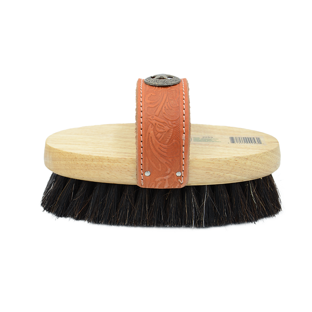 CEPILLO LEGENDS DE CRIN Y POLIESTER SUAVE OVALADO DE ESTILO WESTERN