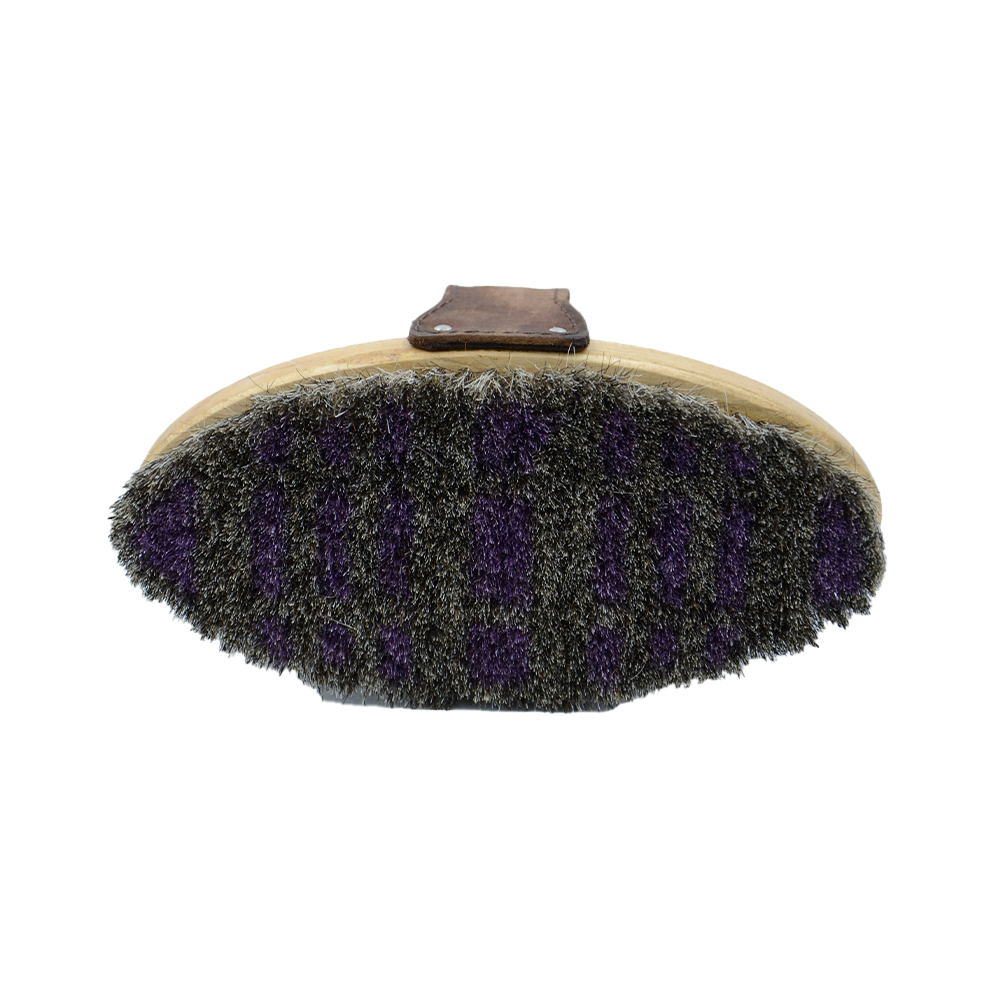 CEPILLO LEGENDS CORPORAL ESTILO INGLES C CRIN DE CABALLO (ESTAMPADO A CUADROS)