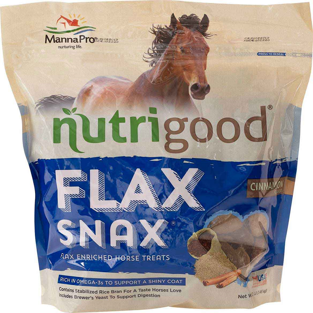 GOLOSINAS FLAXSNAX PARA CABALLOS 3.2 LBS