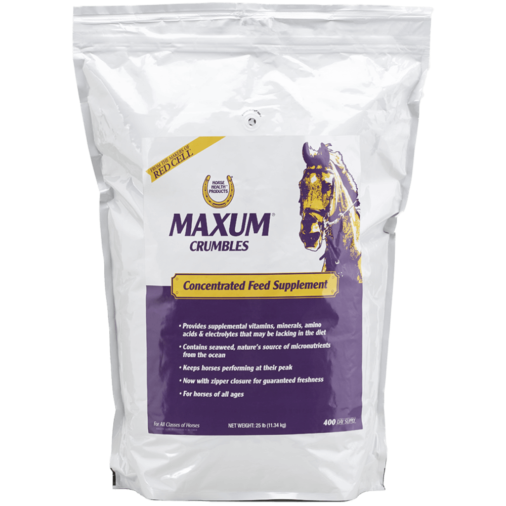 MAXUM CRUMBLES 25 LBS (SUPLEMENTO CONCENTRADO)