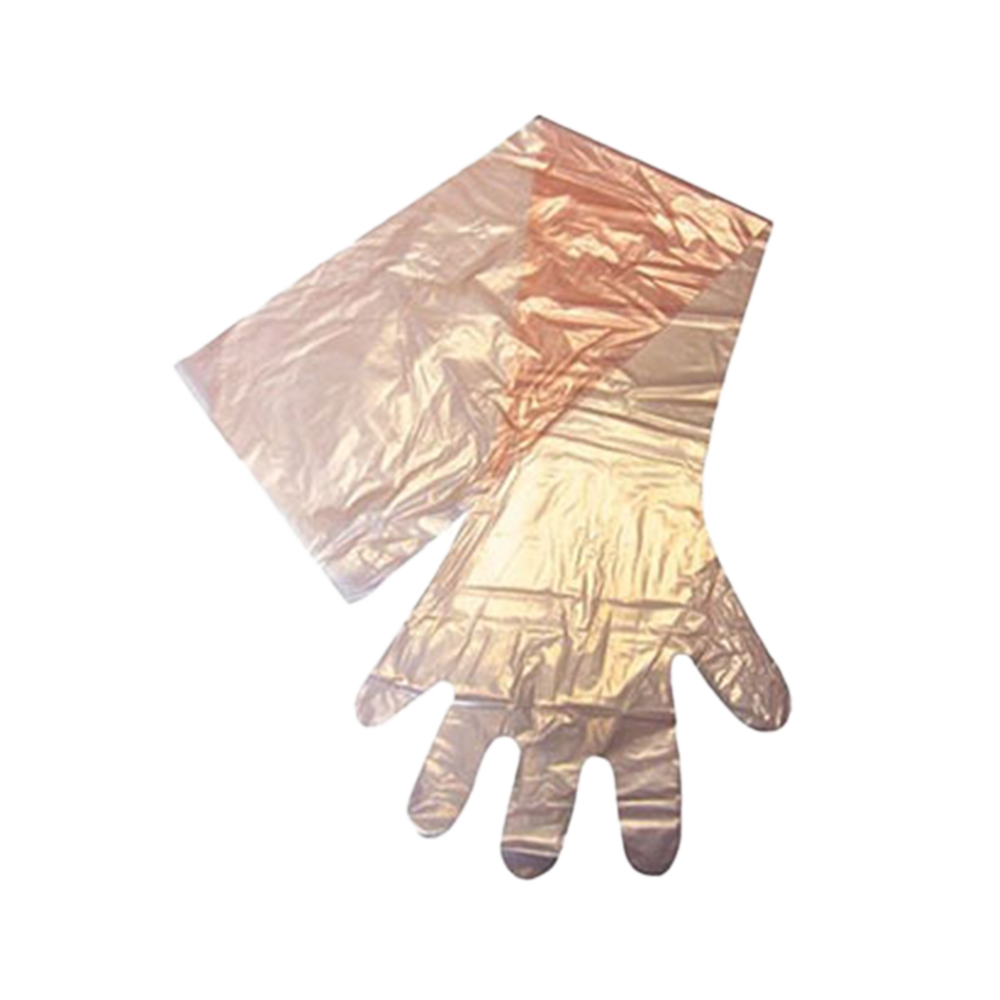 GUANTE OBSTETRICO 1-1/4 ml SUPER SENSIBILIDAD NARANJA (Caja con 100)