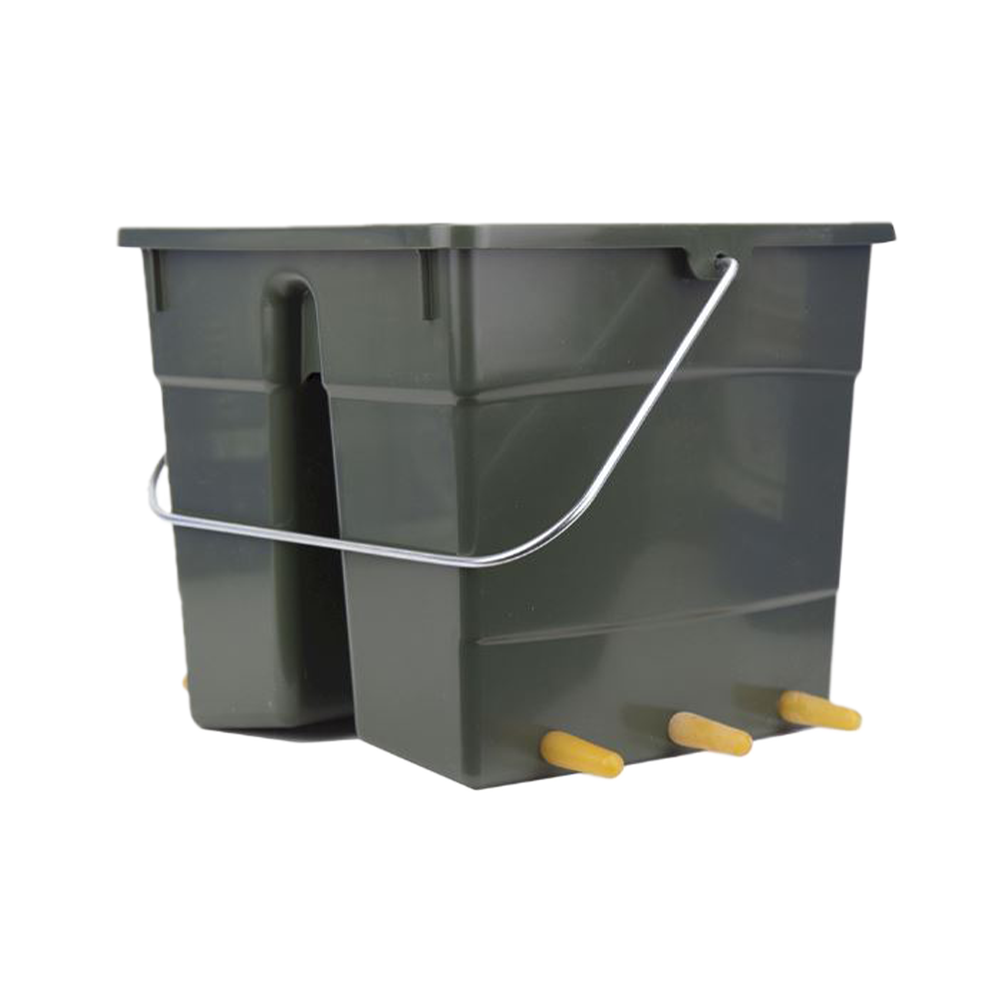 ALIMENTADOR PARA CORDERO CON 2 COMPARTIMIENTOS AJUSTABLE