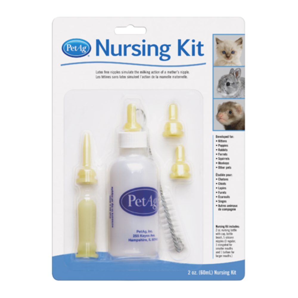 KIT PARA AMAMANTAR DE 2 OZ PARA ANIMALES PEQUEÑOS