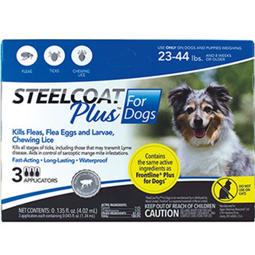 STEELCOAT PLUS PARA PERROS ENTRE 10 A 20 KILOS FIRST COMPANION (CON 3 DOSIS)