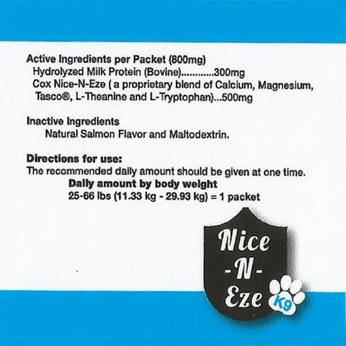 NICE-N-EZE K9 PERROS