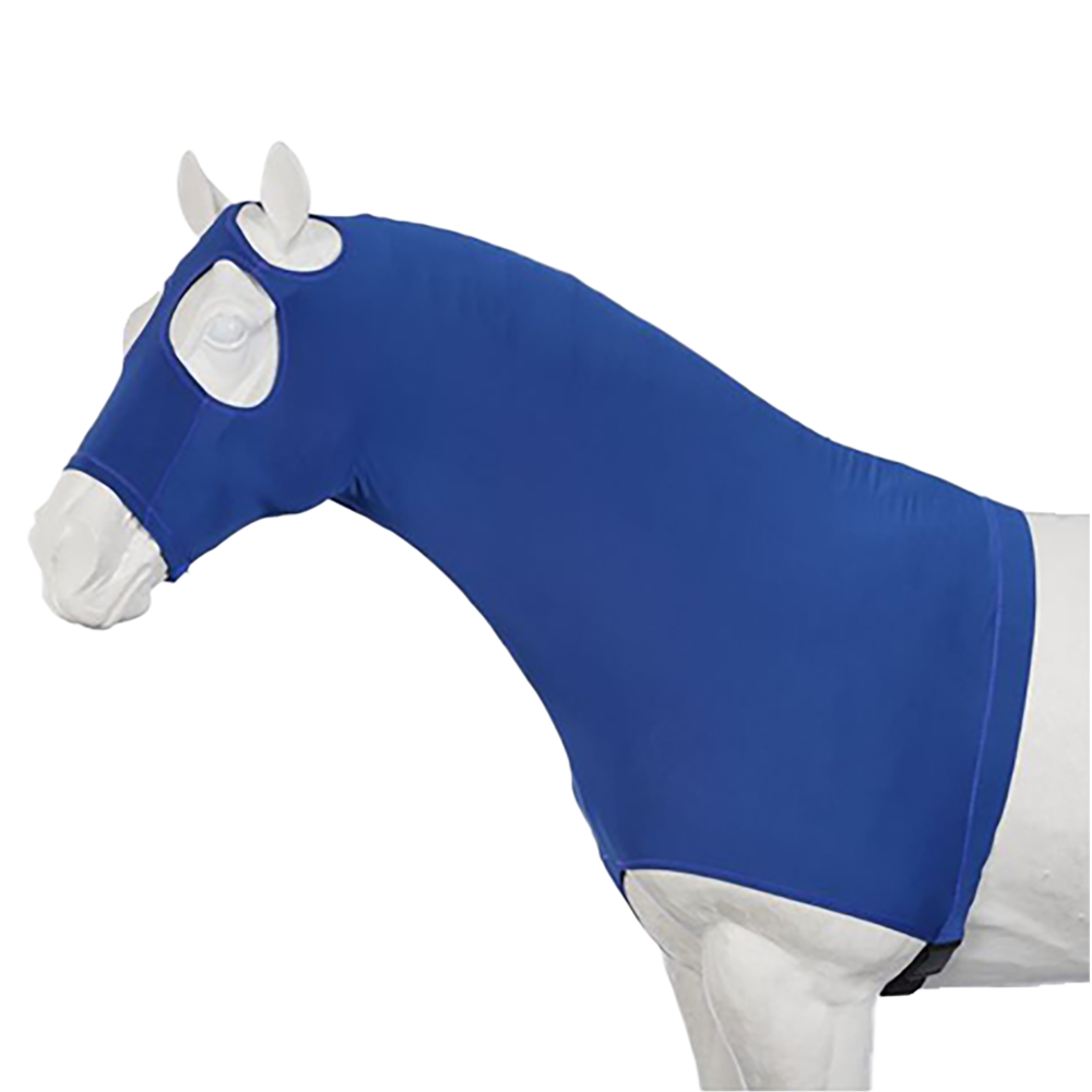 TOUGH 1 CAPUCHA MANE STAY DE SPANDEX GRANDE (AZUL)