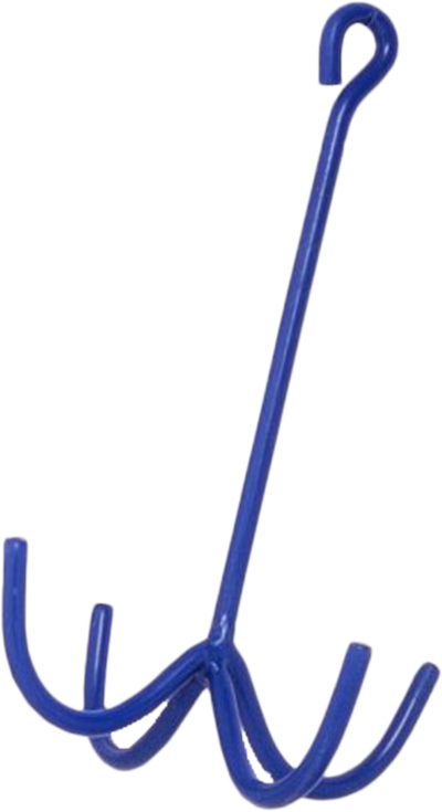 TOUGH 1 GANCHO PARA ORGANIZAR BRIDAS DE CUATRO PUNTAS (AZUL)