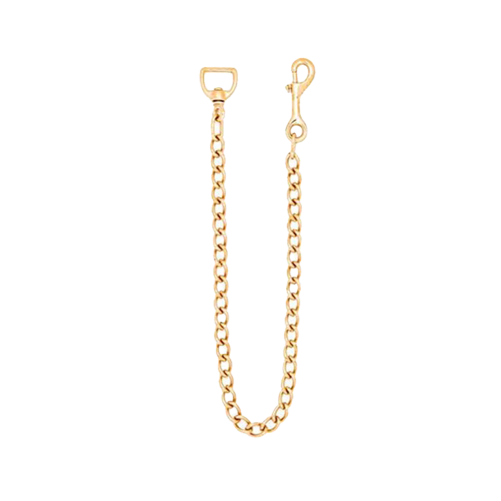 WEAVER CADENA PARA PASEADOR CON DESTORCEDOR 1'' X 30'' 730 (LATON CHAPADO)