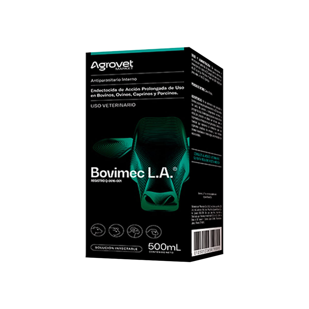BOVIMEC L/A 500 ML SOLUCION INYECTABLE (IVERMECTINA 1%)