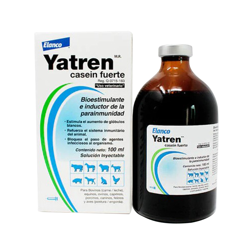 YATREN CASEINA FUERTE (SOLUCION INYECTABLE) 100 ML