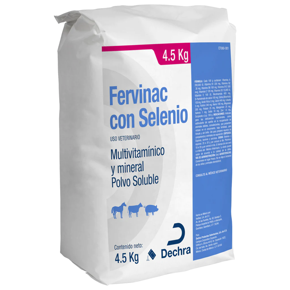 FERVINAC CON SELENIO 4.5 KG