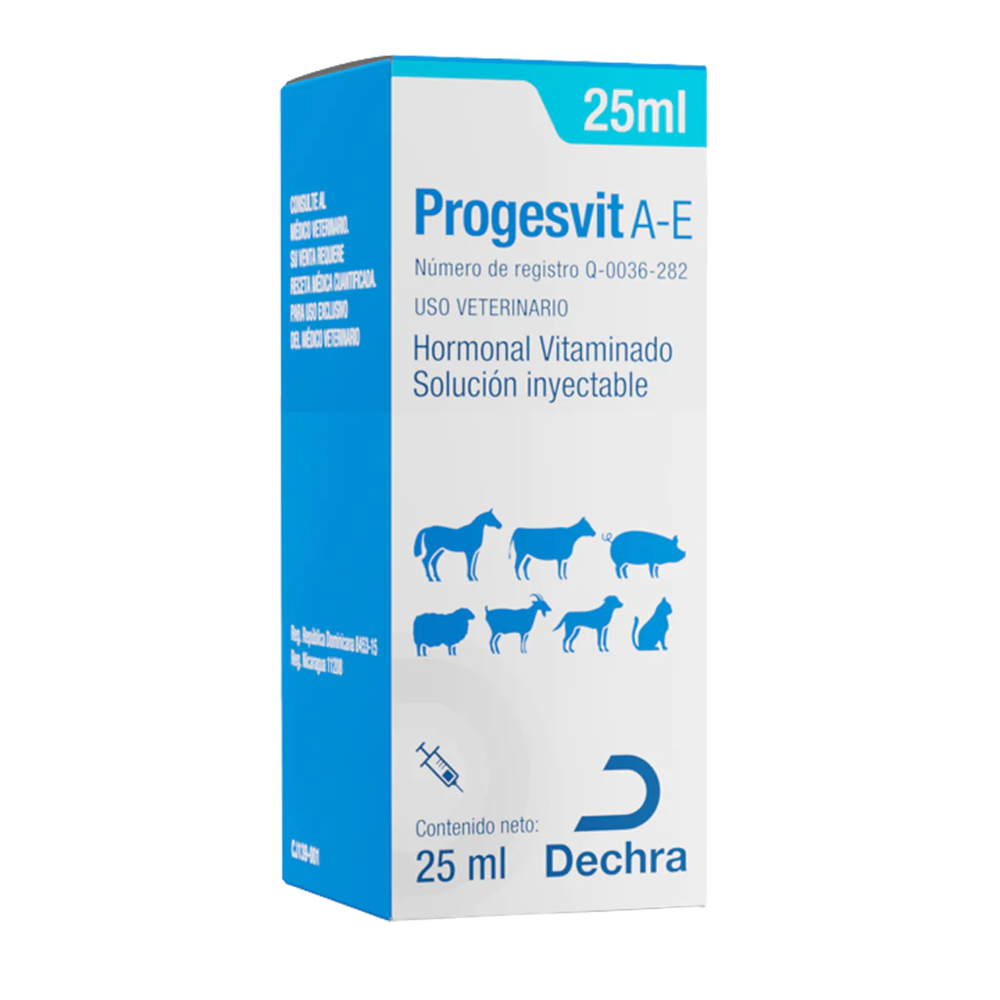 PROGESVIT A-E 25 ML (SOLUCION INYECTABLE)