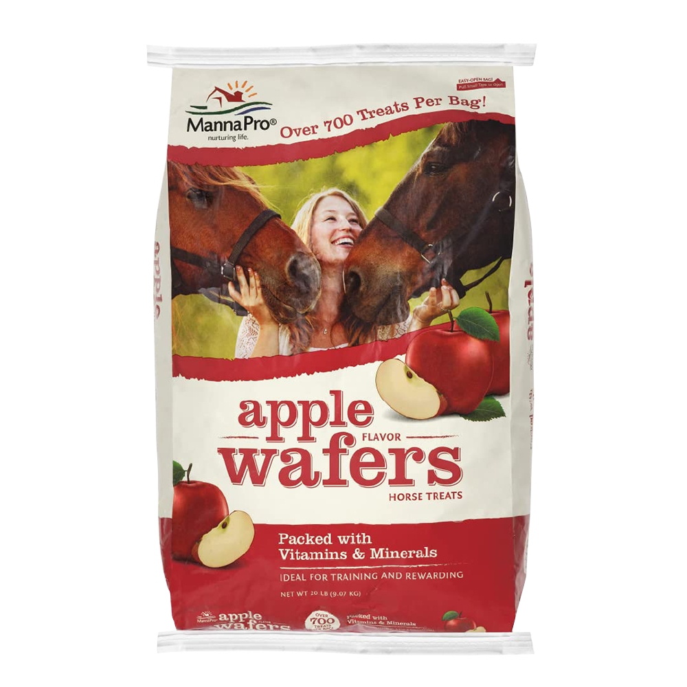 PREMIOS APPLE WAFERS 20 LBS SABOR MANZANA