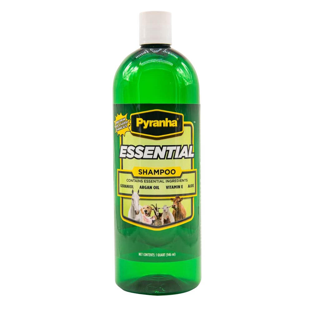 PYRANHA ESSENTIAL SHAMPOO 32 OZ (SHAMPOO PARA CABALLOS)