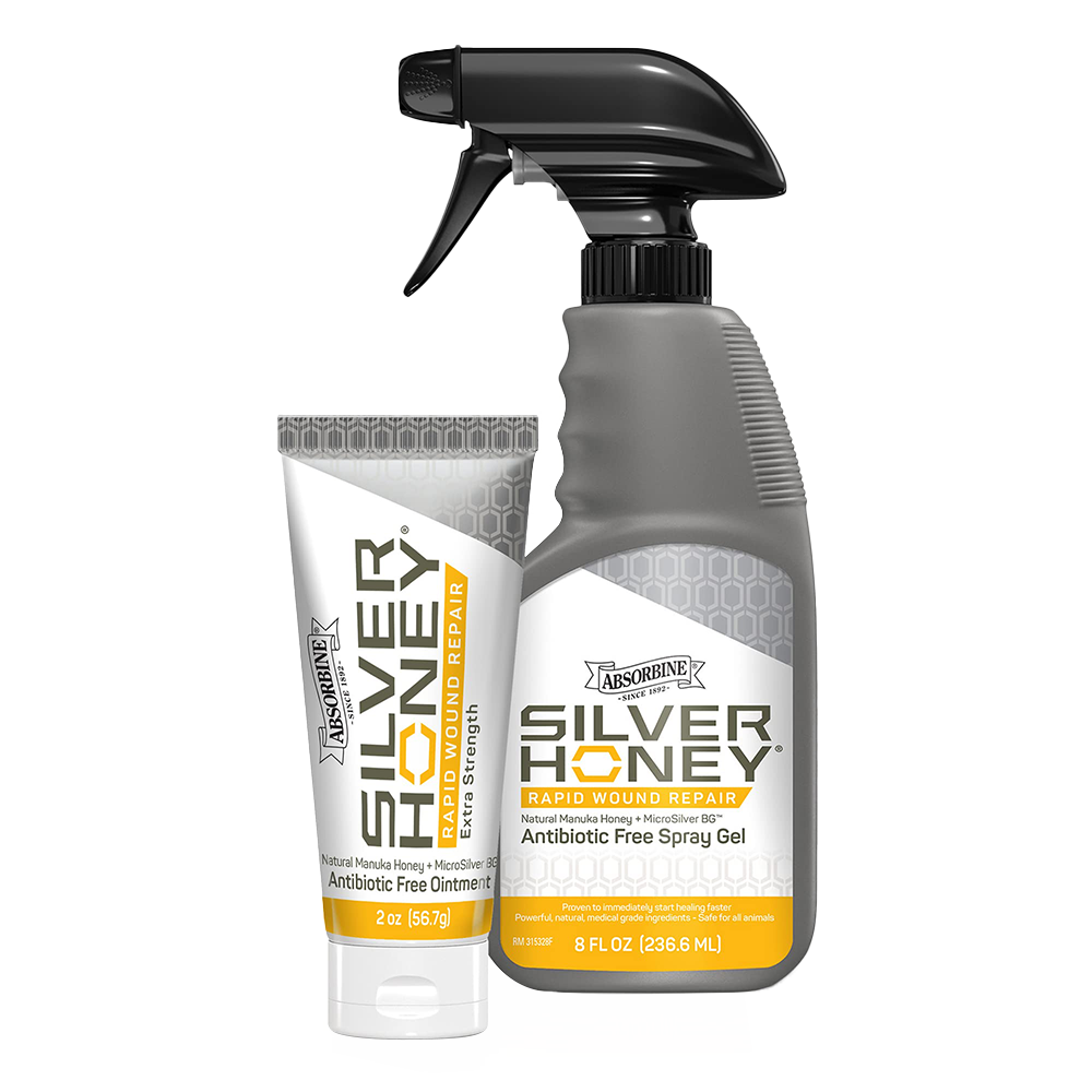 SILVER HONEY VET STRENGTH SCRATCHES SPRAY ABSORBINE (6 OZ) (COMEZON)