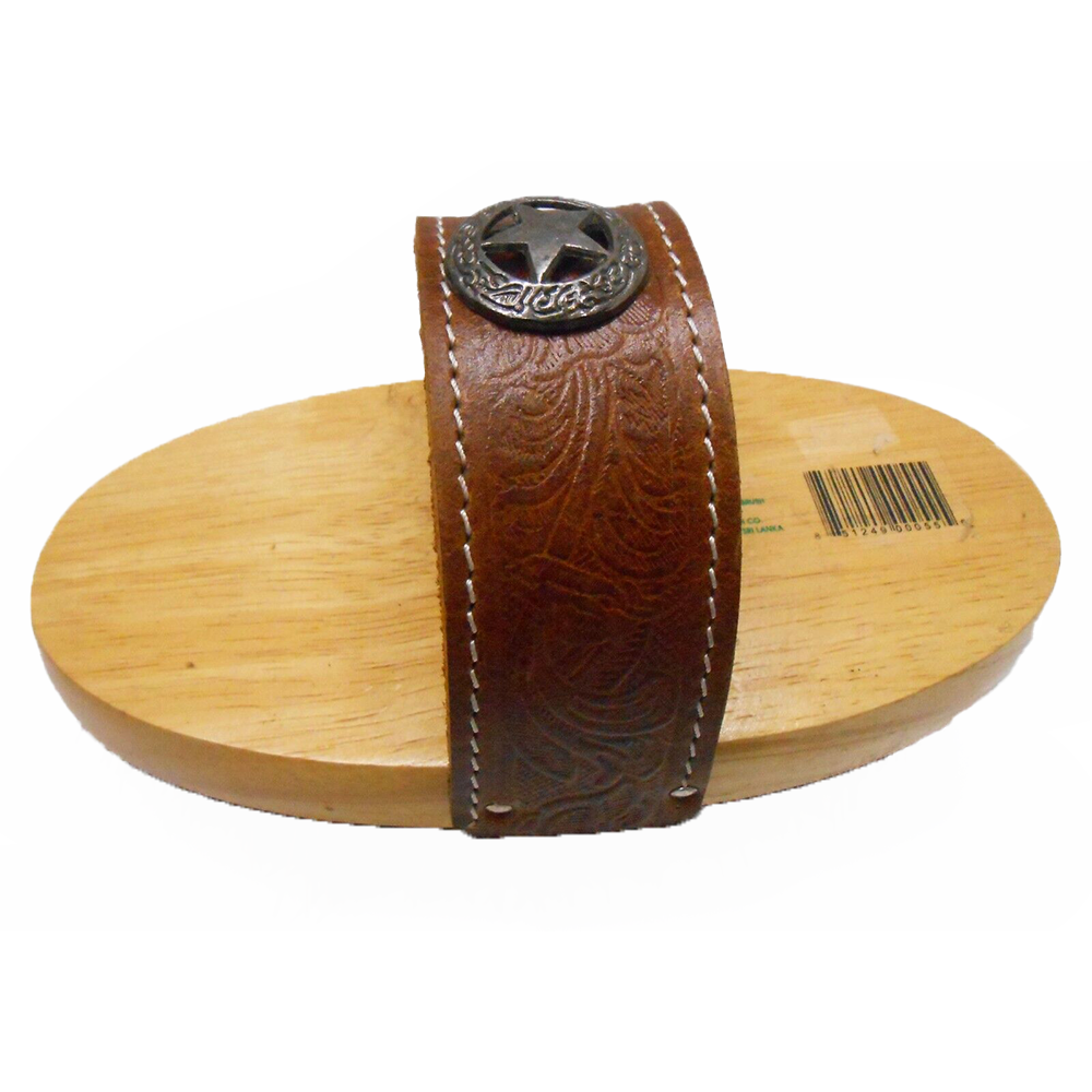 CEPILLO LEGENDS COWBOY OVALADA PARA BARRO DE MADERA Y FIBRA DE PALMYRA S