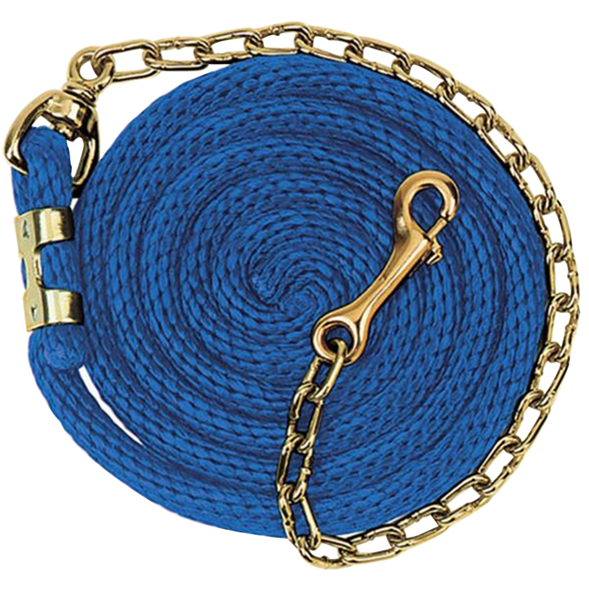 GUIA DE POLIÉSTER CON CADENA GIRATORIA CHAPADA EN LATÓN WEAVER