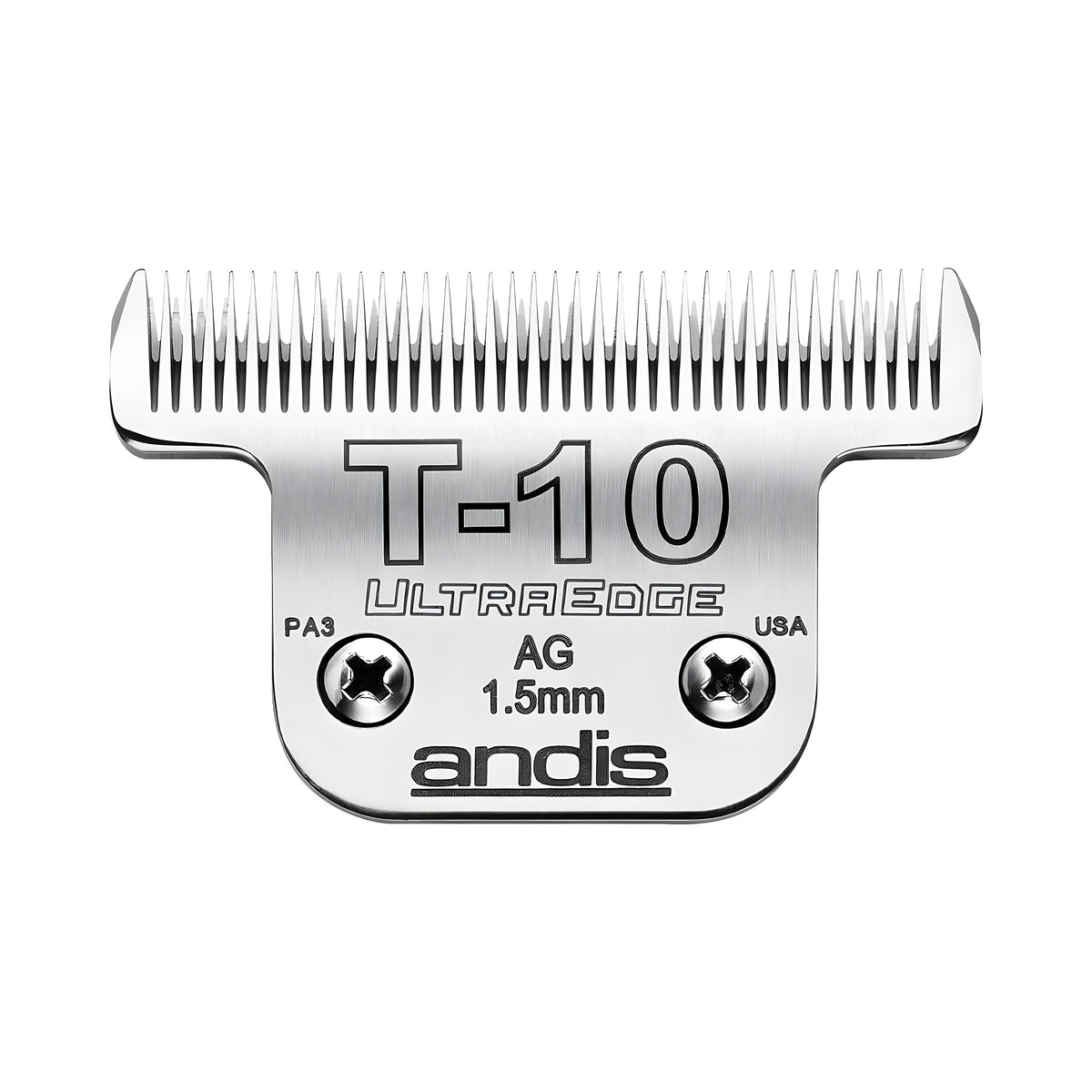ANDIS ULTRAEDGE JUEGO DE CUCHILLAS PARA TRASQUILADORA #T-10 3/32 INCH - 2.4 MM (PARA CABALLOS)