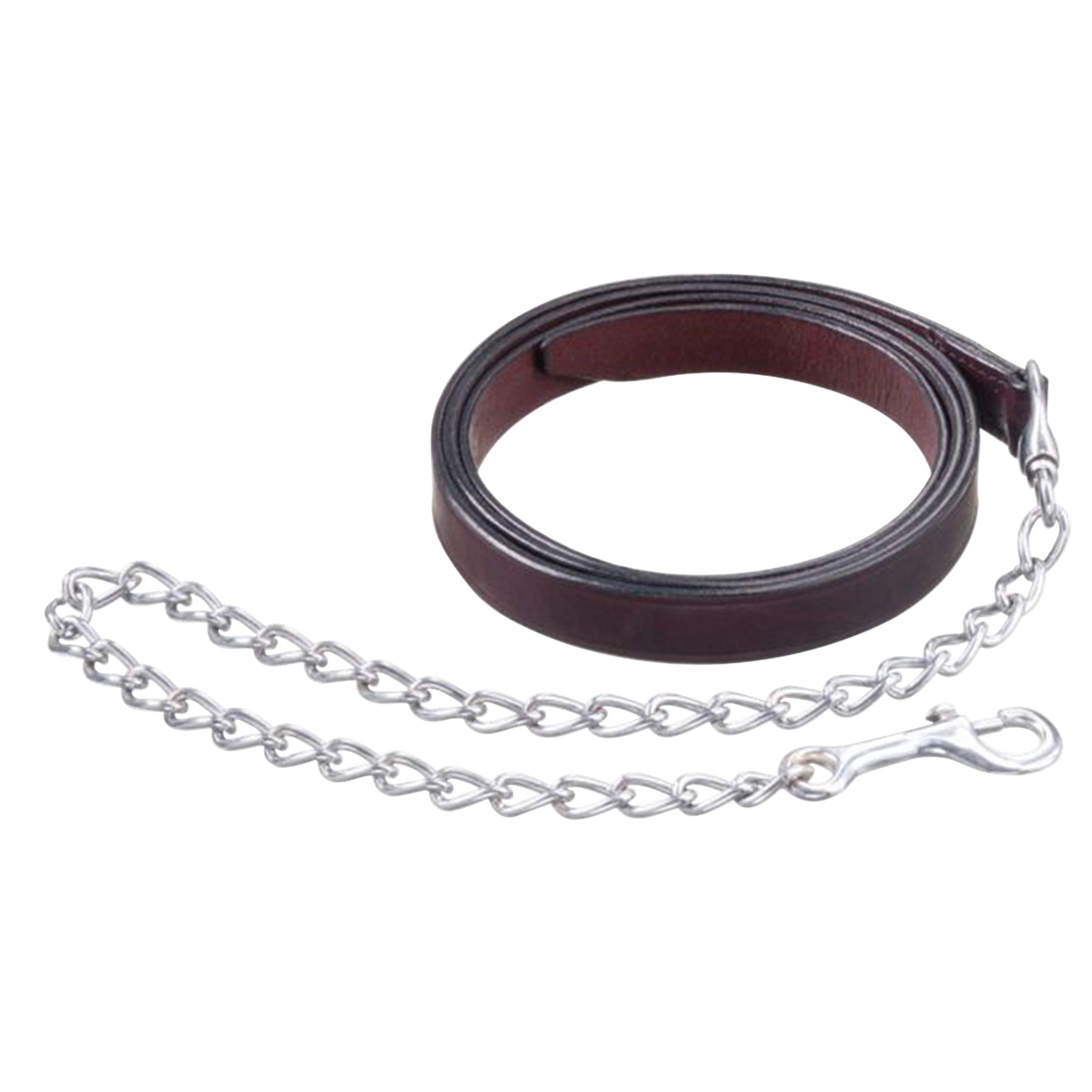 TOUGH 1 ROYAL KING GUIA DE CUERO CON CADENA NIQUELADA