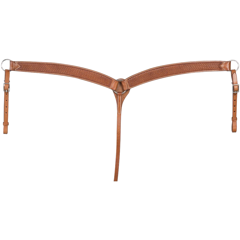 TOUGH 1 PECHERA CURVA DE CUERO PREMIUM ESTAMPADO 3/4'' ROYAL KING BASKET