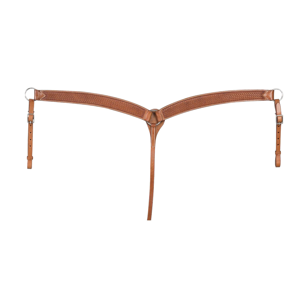 TOUGH 1 PECHERA CURVA DE CUERO PREMIUM ESTAMPADO 3/4'' ROYAL KING BASKET